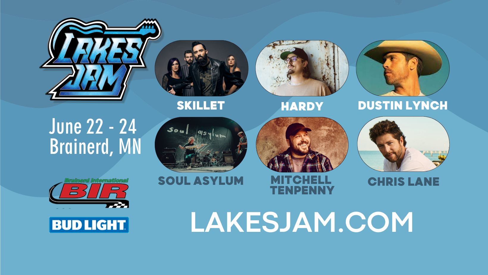 Lakes Jam: Hardy, Mitchell Tenpenny, Mark Chesnutt & Lauren Watkins - Friday at Mitchell Tenpenny Tour