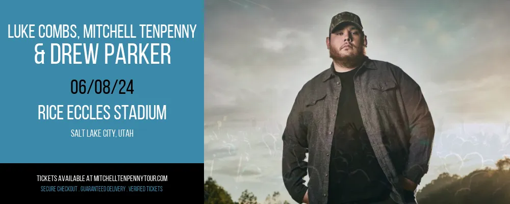 Luke Combs at Rice Eccles Stadium