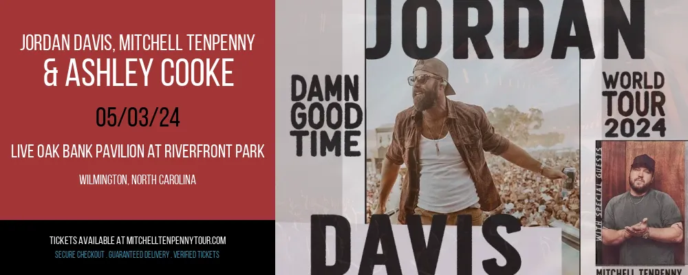 Jordan Davis at Live Oak Bank Pavilion At Riverfront Park